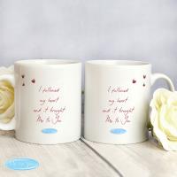Personalised Me to You Bear His n Hers Heart Mug Set Extra Image 3 Preview